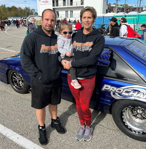 Krista Arndt family racing