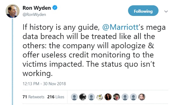 Marriott-data-breach-response-Senator-Wyden