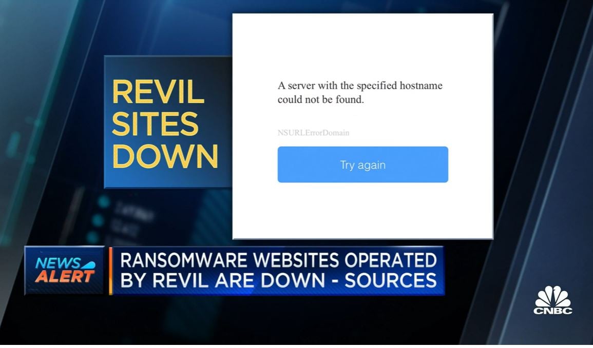 REvil-website-down