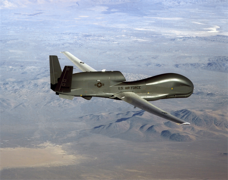 RQ-4 Global Hawk-Drone-Air Force Photo