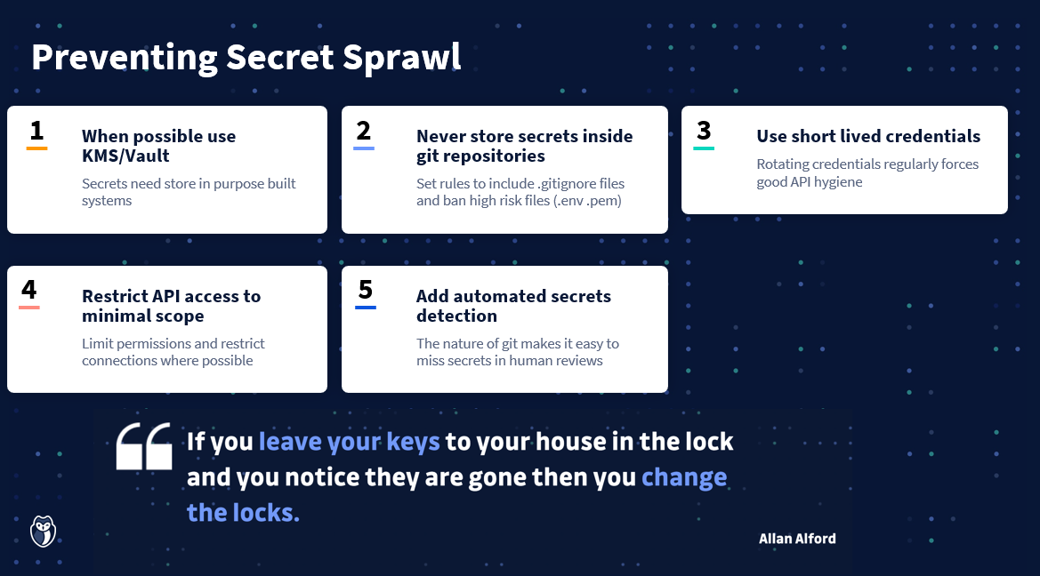 5 ways to prevent secrets
