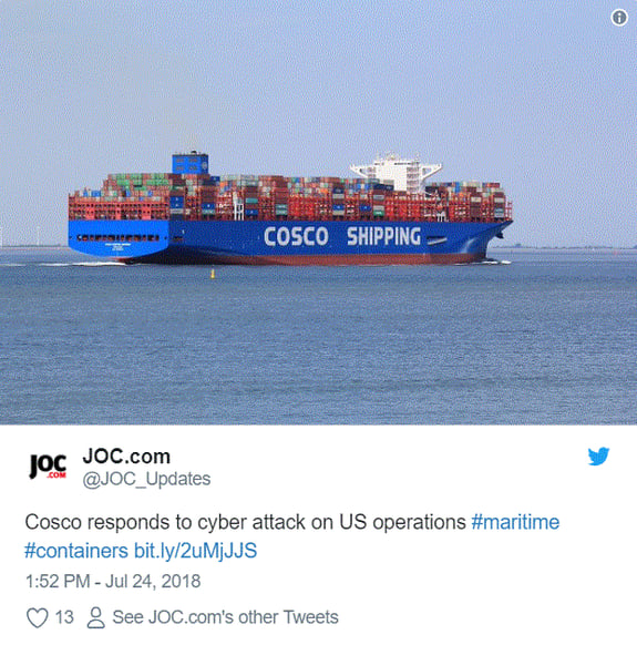 cosco-ransomware-attack