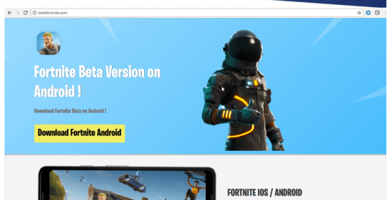 fake-fortnite-page