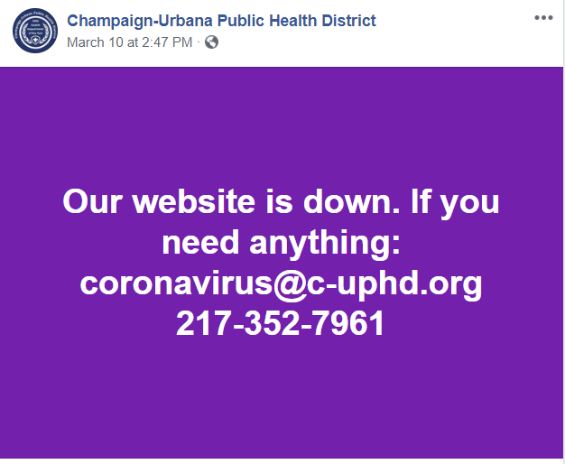 health-district-website-hacked