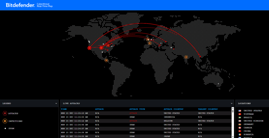 The Best Live Cyber Attack Maps