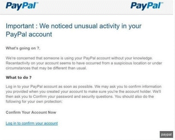 fake paypal email bitcoin