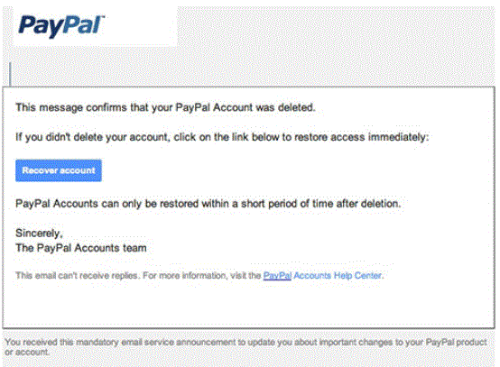How to Spot a Fake PayPal Email. 