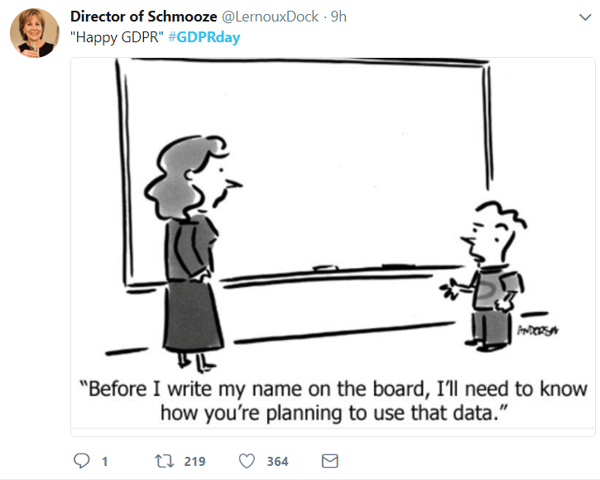 tweet-GDPR-student-data